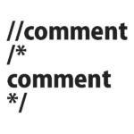 JavaScript のソースコードのコメント部分を HTML のタグで囲む JavaScript のテストです。自分用レベルのものです。