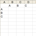 Excel VBA で行列を入れ替える事の出来る Transpose 関数。