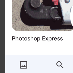 「Photoshop Express」のフォルダ